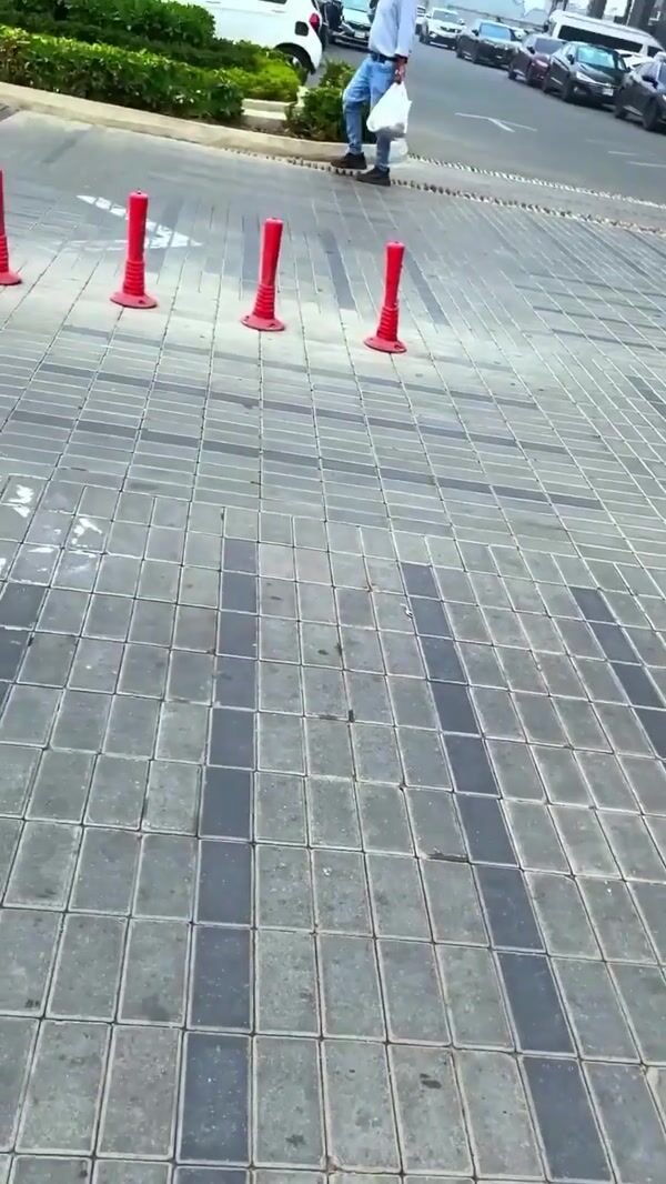 SNAP Giant Pizza Character Pops Up Behind Building