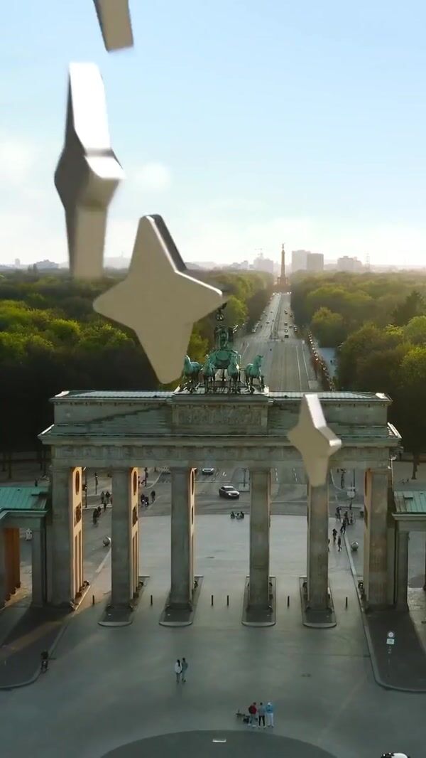 Samsung Galaxy AI Stars Takes Flight Over Iconic Landmarks