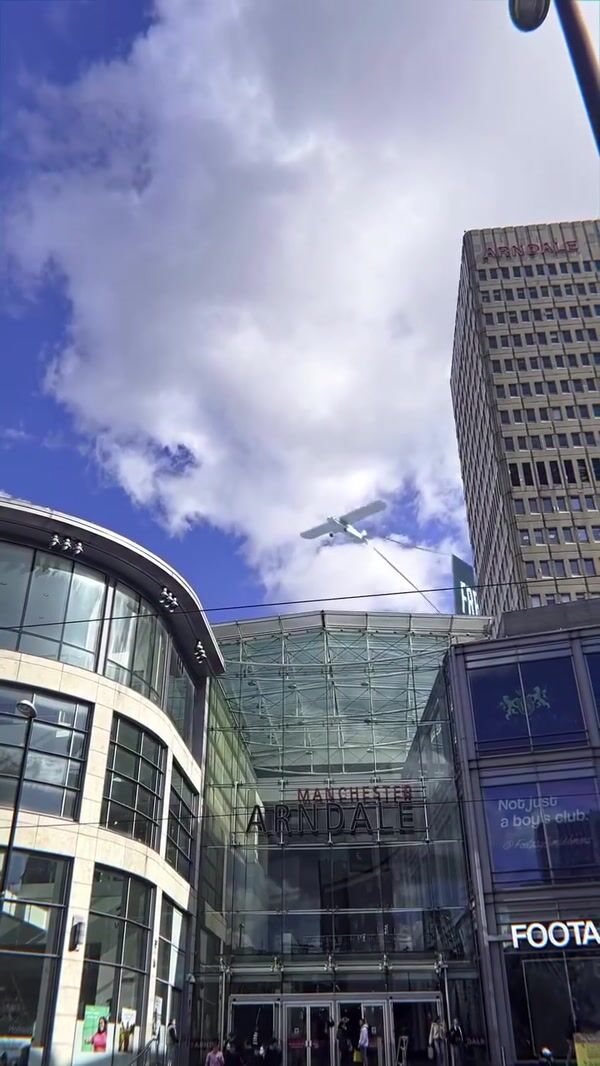 BPerfect Cosmetics Giant Tube Inflates on Mall
