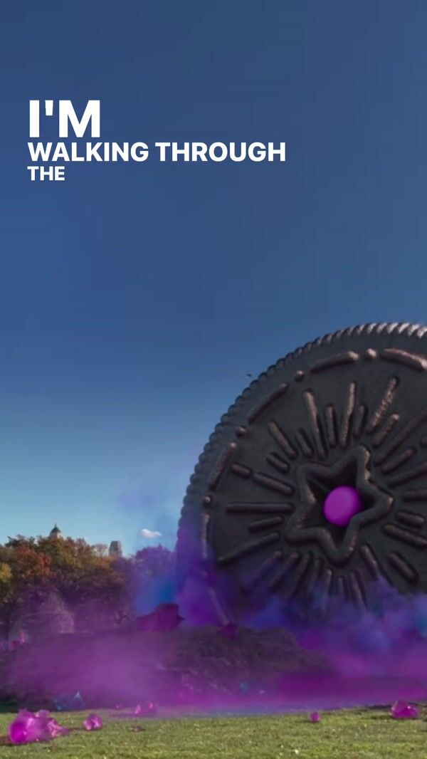Oreo Cookie Lands on City Park