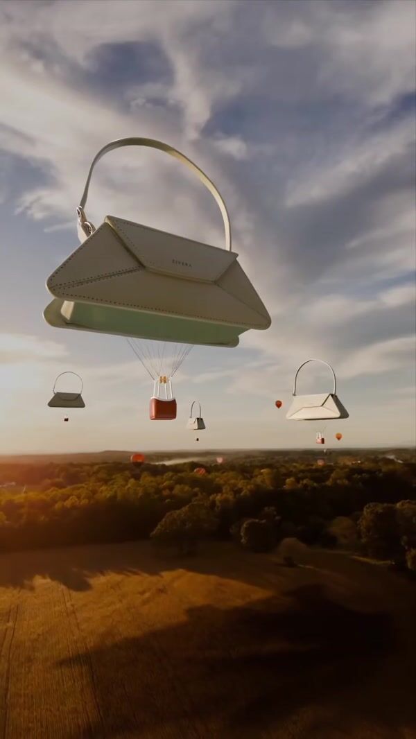 Zivera Hand Bag Hot Air Balloons