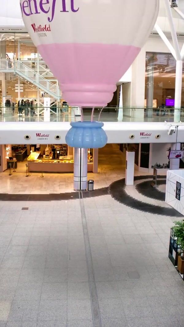 Benefit Hot Air Mascara Emerges from Hot Air Balloon