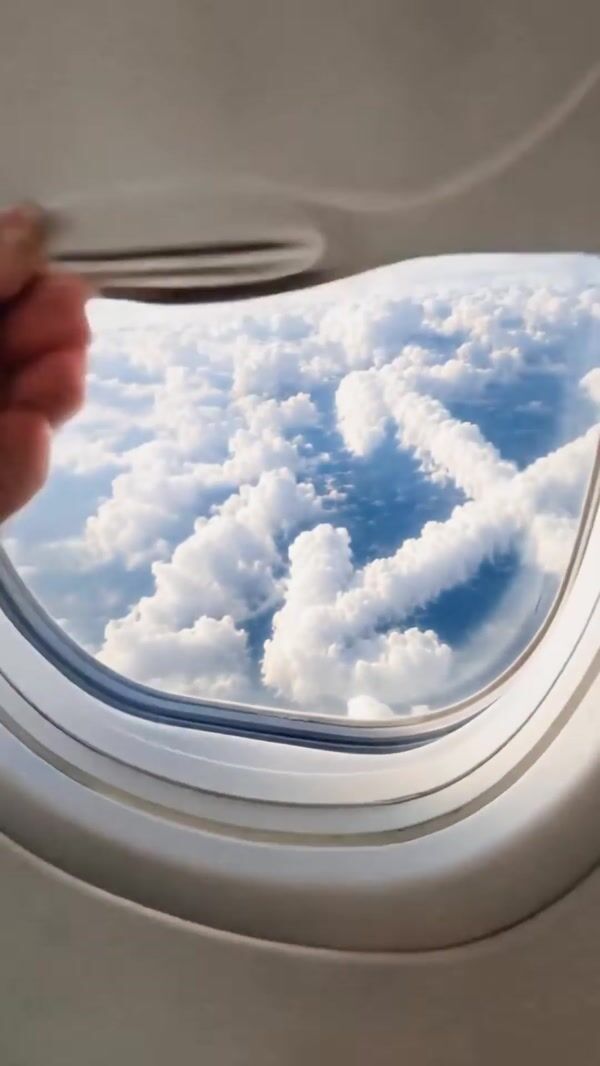 Off-White Logo Appears in Giant Cloud Formation