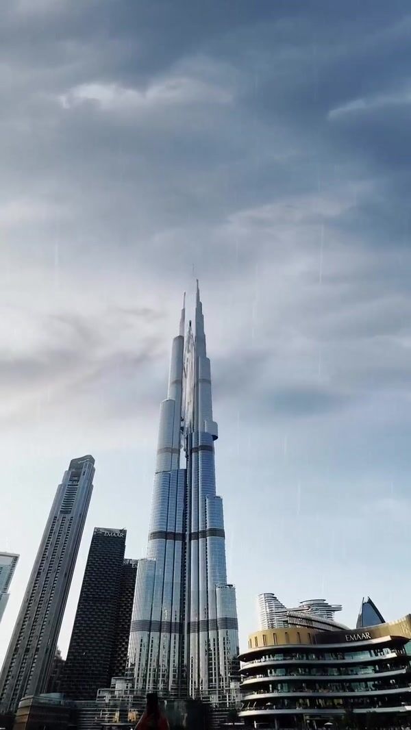 BrandDubai Clear Umbrella Opens Above the Building