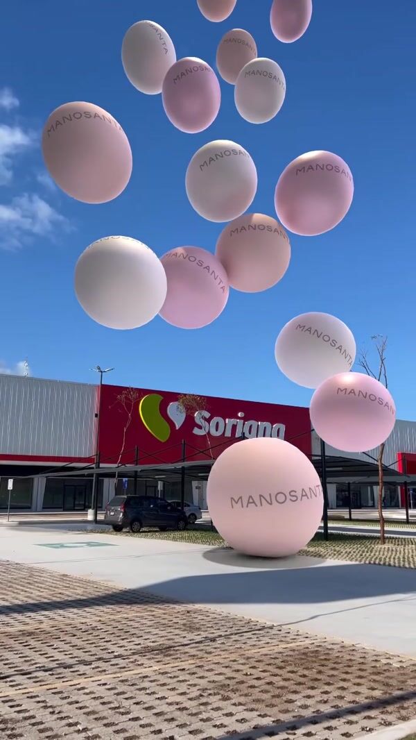 Manosanta Squishy Balls Fall From the Sky