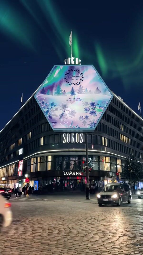Lumene Facade Unveils Advent Calendar