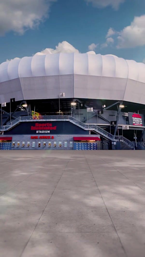 Dove Giant Soaps and Soccer Balls Pop Out From Stadium