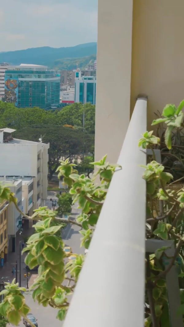 Samsung Giant Phone and S Pen Hover Over City