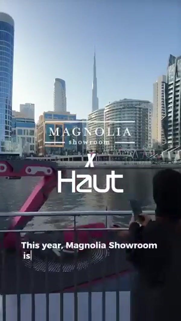 Magnolia Showroom Giant Pink Lipstick Lifted by Crane