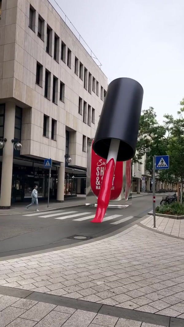 DM Giant Nail Polish Painting Crosswalk