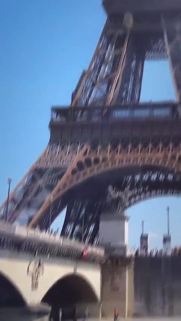 NRJ Taylor Swift Bracelets on Eiffel Tower