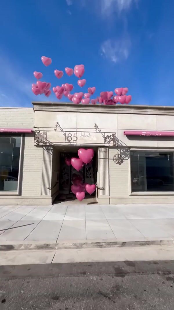 LYS Pink Heart Balloons Pop at Shop