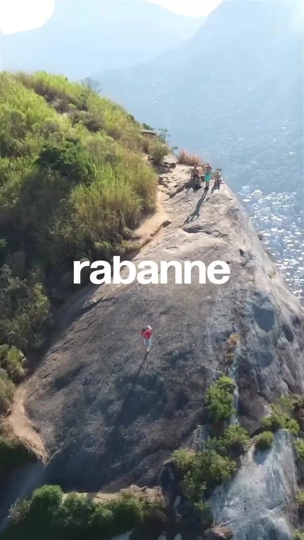Rabanne Perfume Monument Above Mountain