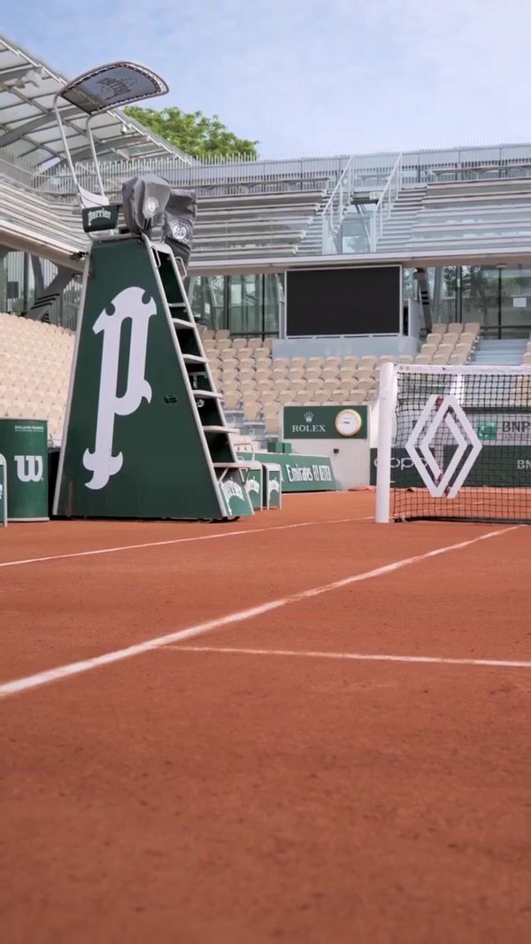 Renault Tennis Balls Spill at Tennis Court