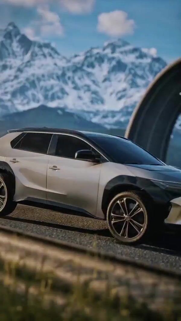 Toyota Car Takes 360° Loop on Mountain Road