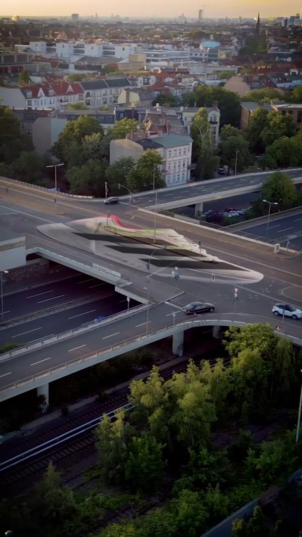Adidas Footwear Mural on Flyover