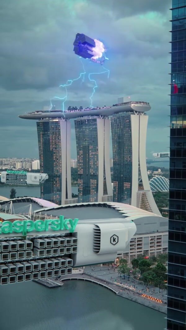 Kaspersky Giant Spider Comes Out of Portal