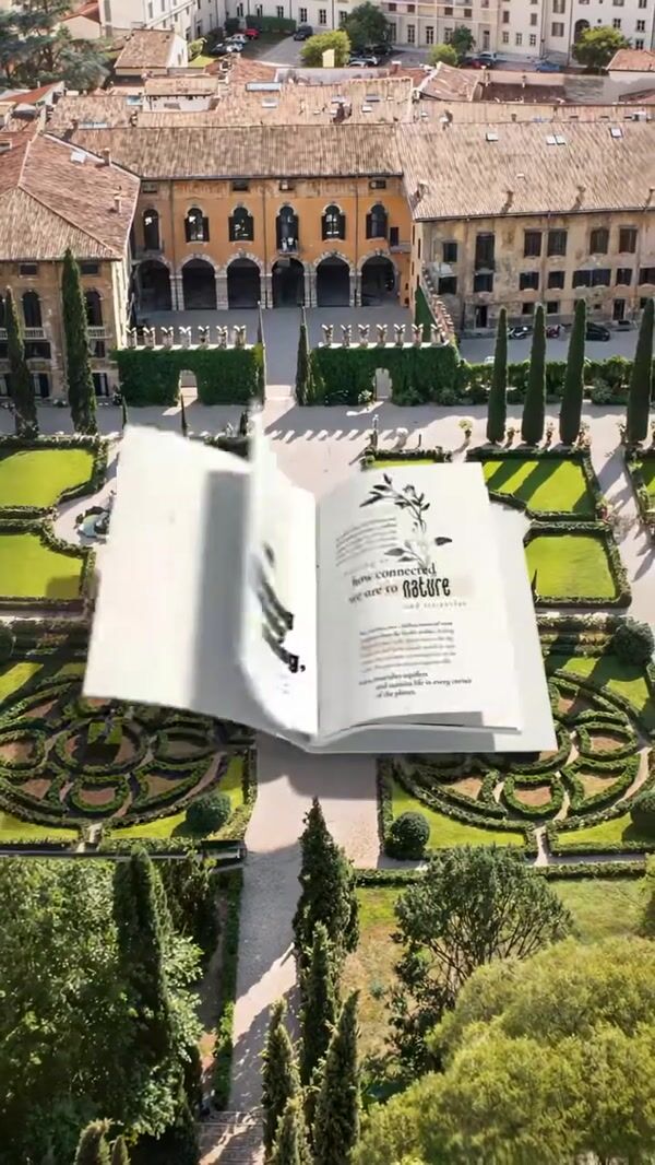 Pasqua Book Opens Up at a Garden