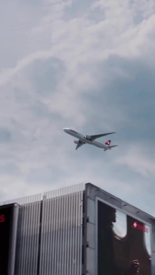 Swiss Airlines Champagne Inflatable