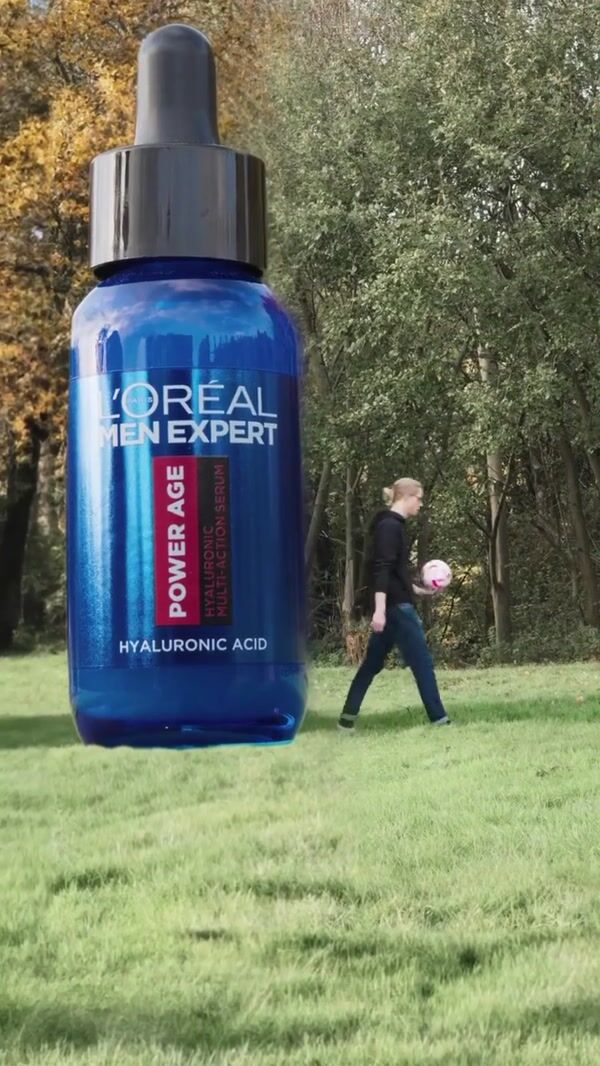 L'Oréal Men Playing Kick With Serum