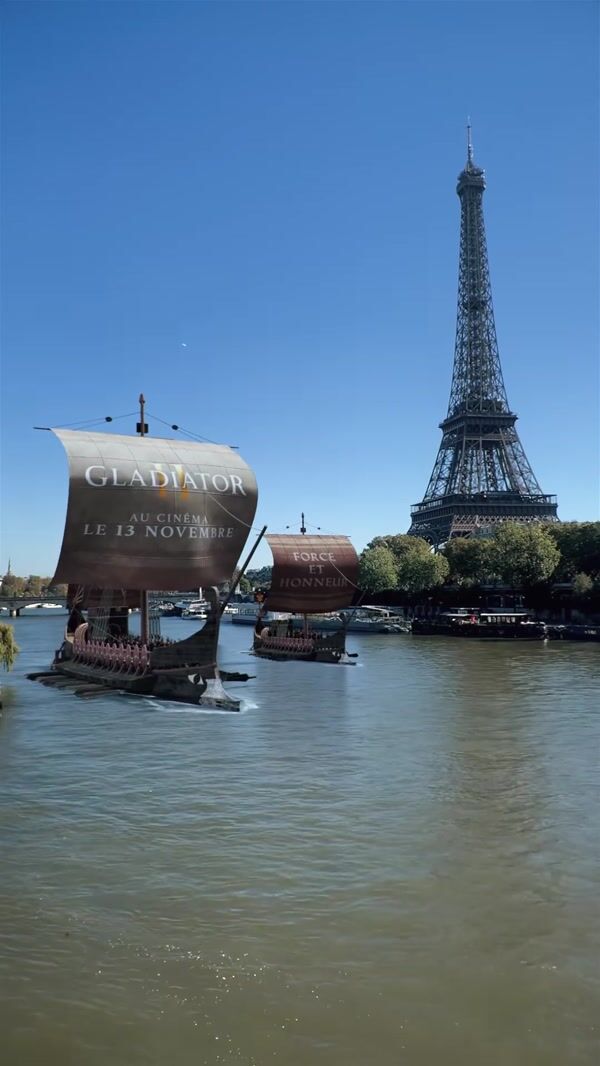 Paramount Pictures Gladiator Ships Sailing