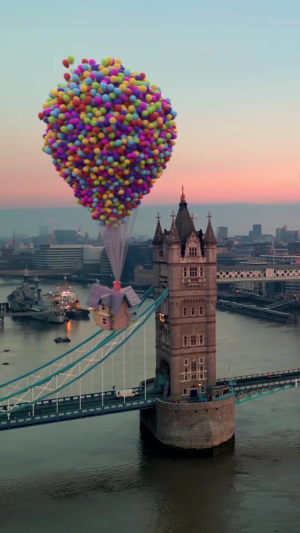 Disney "Pixar" Icons Take Over London