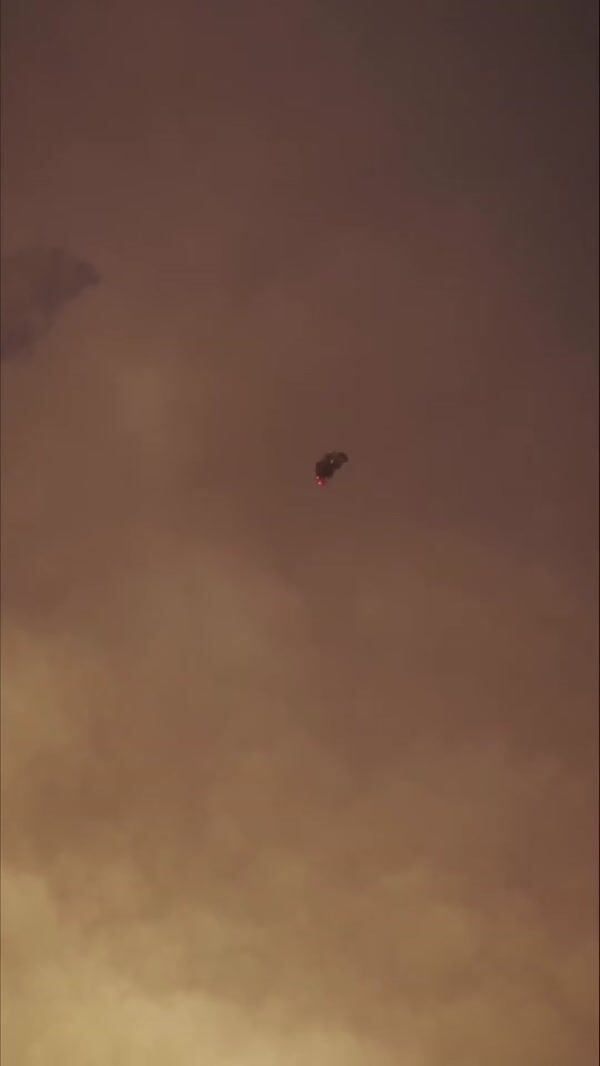NASCAR Toyota Camry Falls from Sky